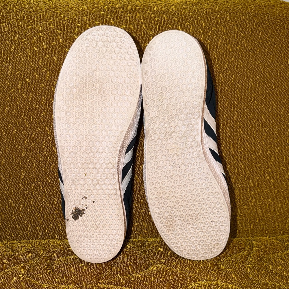 Adidas Gazelle Sneakers Black White Suede | Women’s 9 - Picture 5 of 6